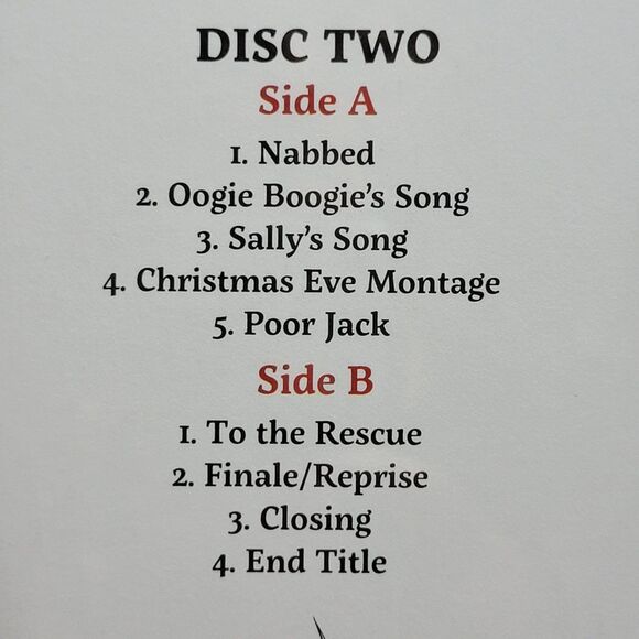 VINYL Tim Burton's Nightmare Before Christmas by Danny Elfman 2 LT. ED. LP NEW - Picture 8 of 8